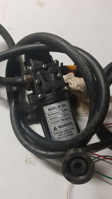 Bomba de Sulfatador a funcionar