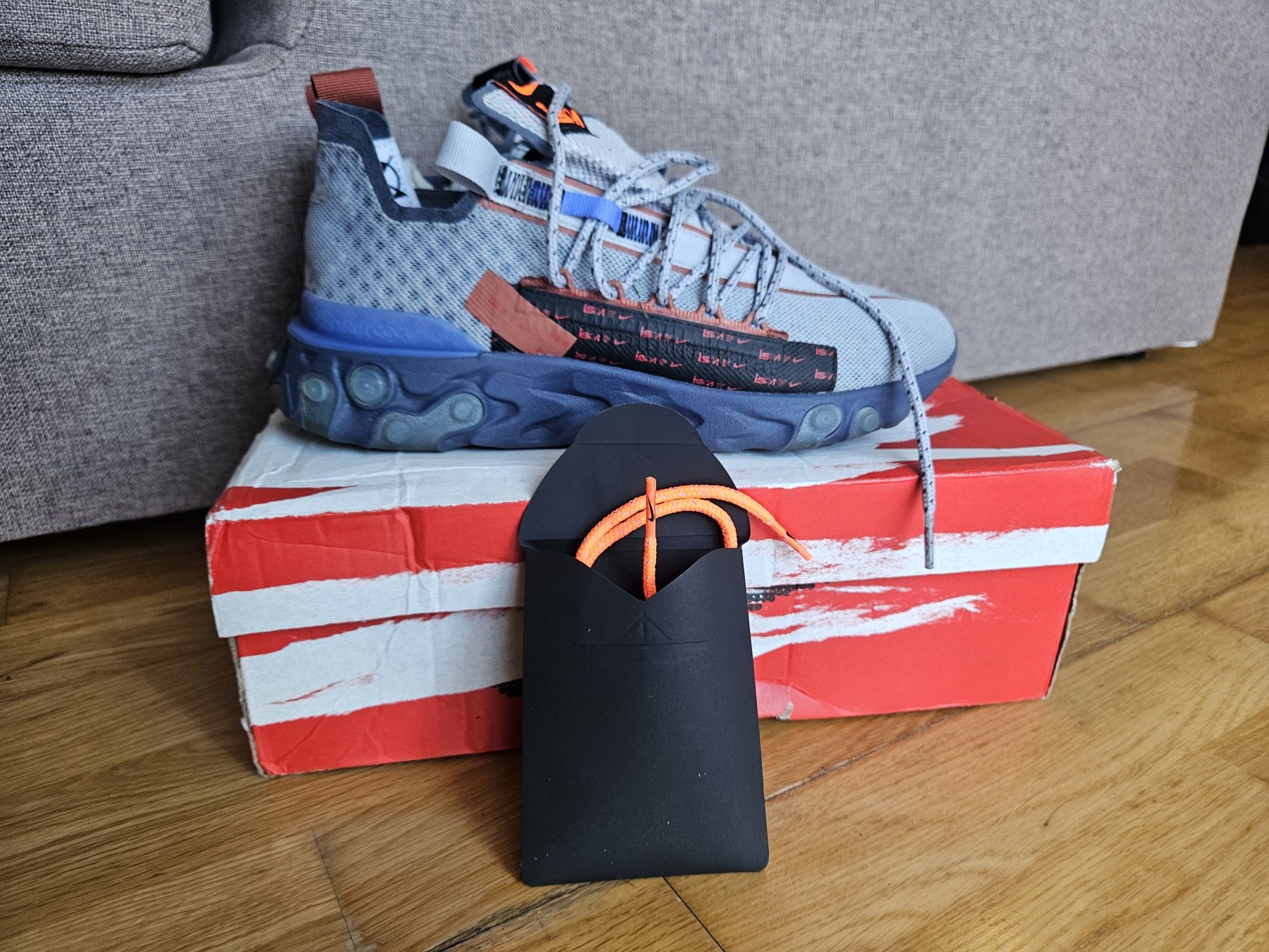 Nike react WR Ispa wolf 41