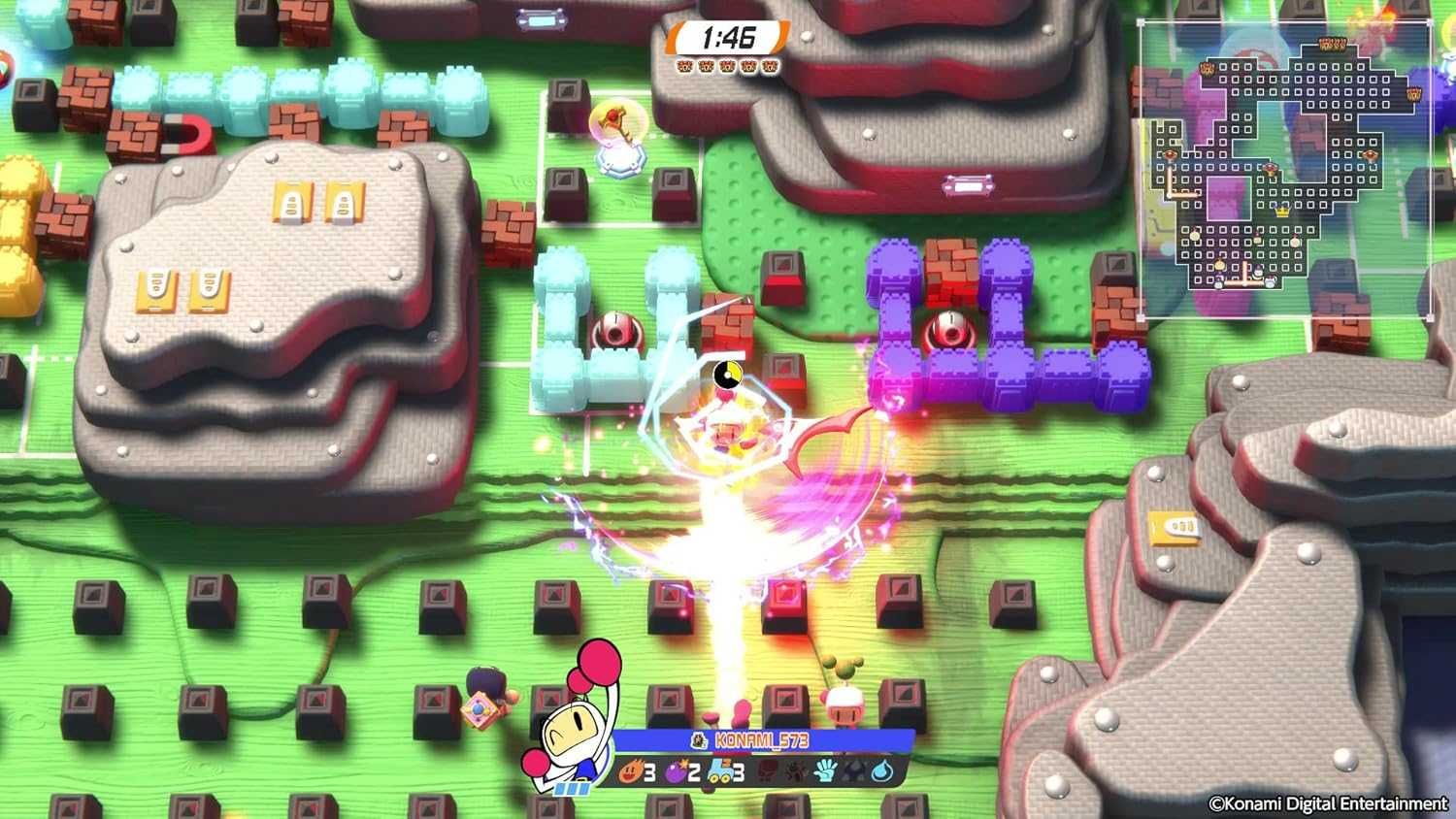 Super Bomberman R 2 PS4 / PS5 - gra zręcznościowa, klasyk dla dzieci