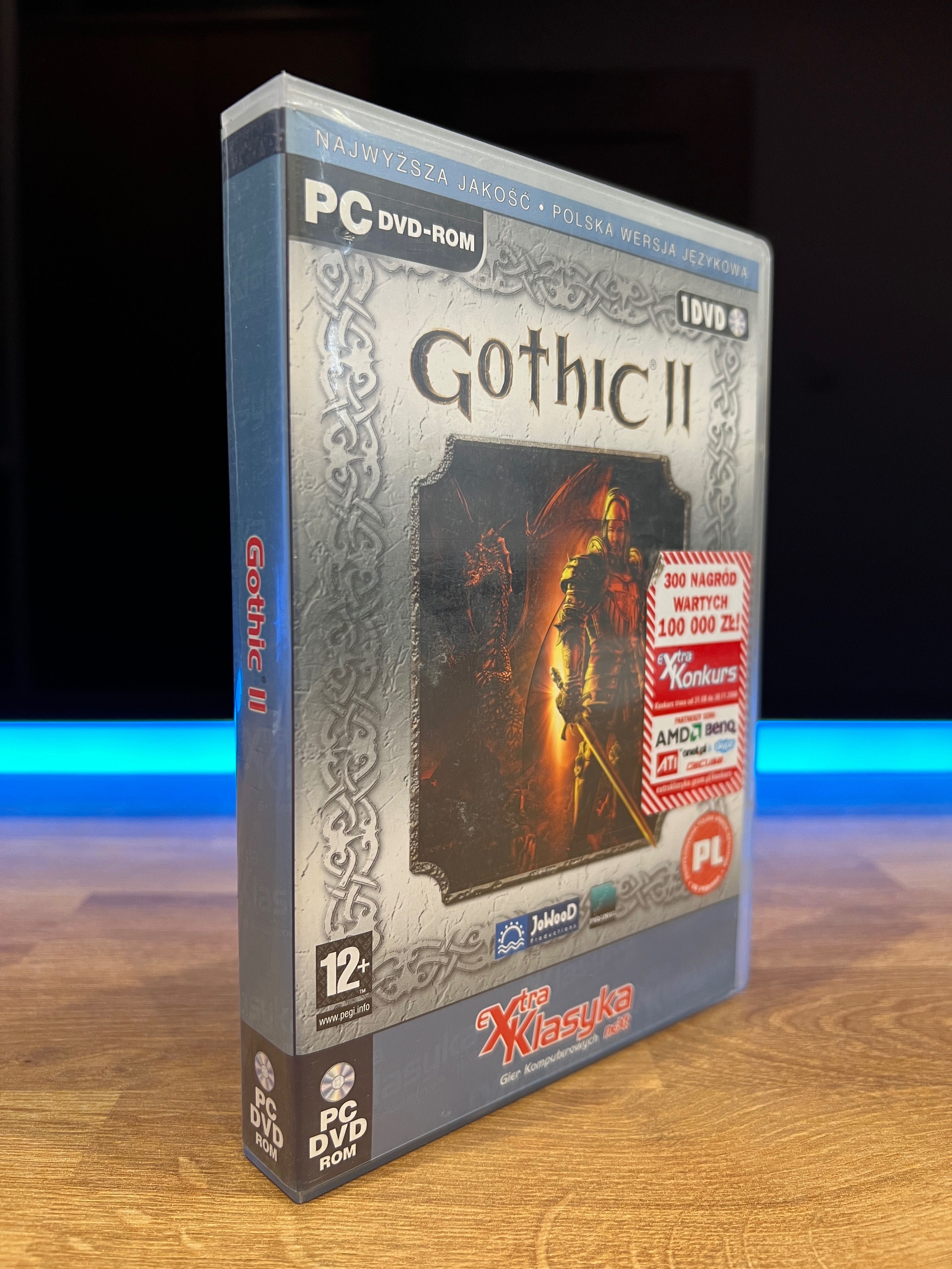 Gothic II 2 (PC PL 2003) kompletne wydanie eXtra Klasyka