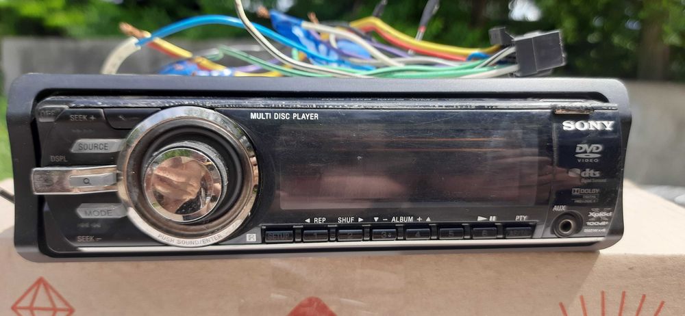 Автомагнітола sony mex-dv220ee AUX,DVD