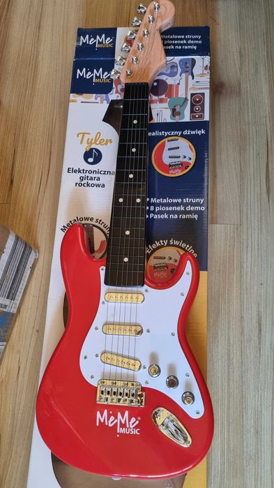 Gitara dziecięca marki Dante / na baterie / jak nowa Bytom