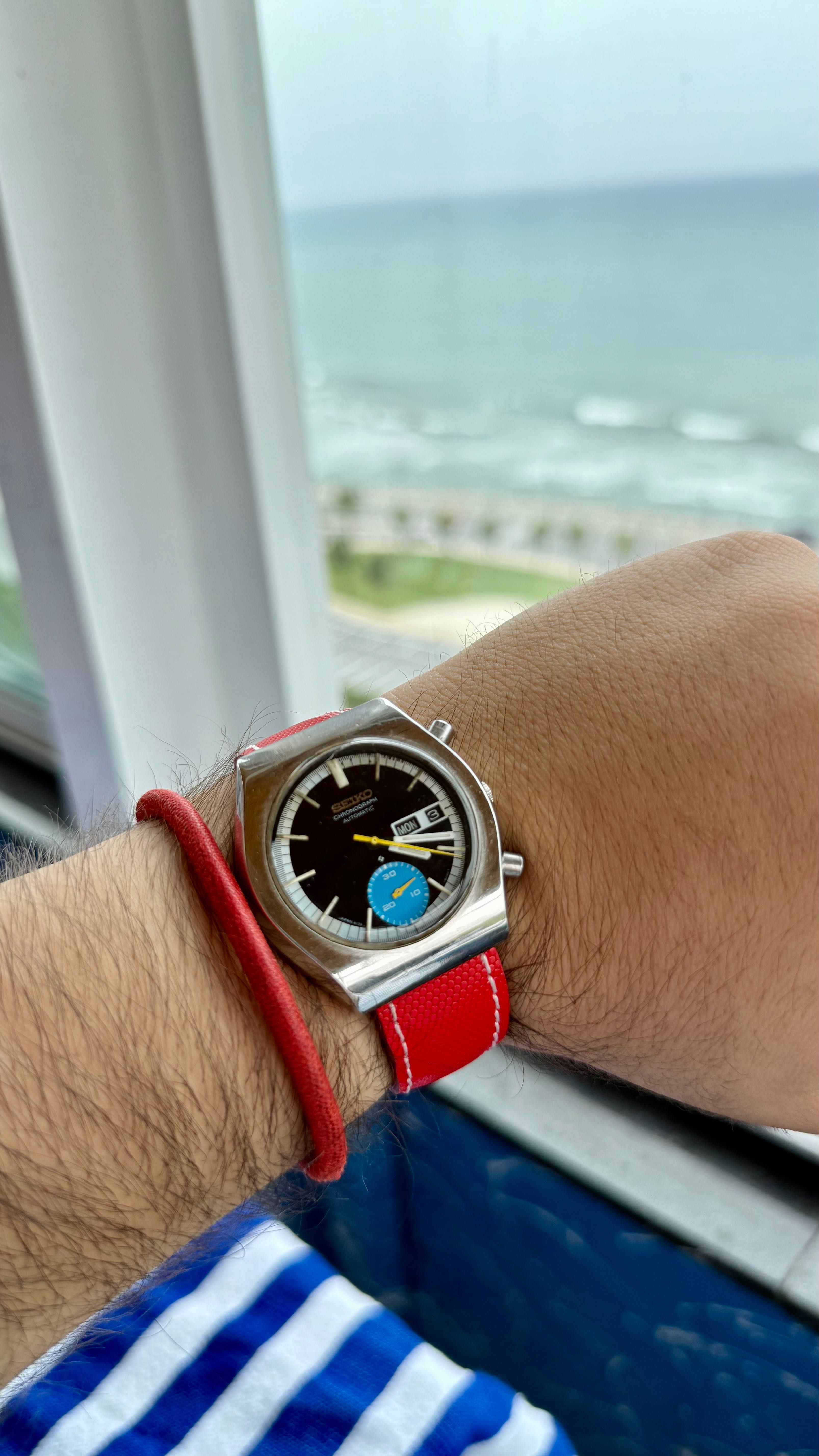 Seiko 6139 Blue Eye Cronografo