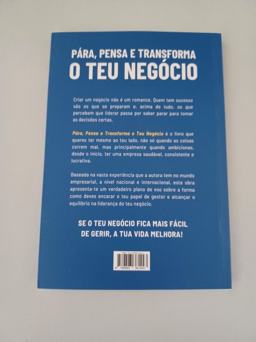 Pára, Pensa e Transforma o teu Negócio, Rita Maria Nunes
