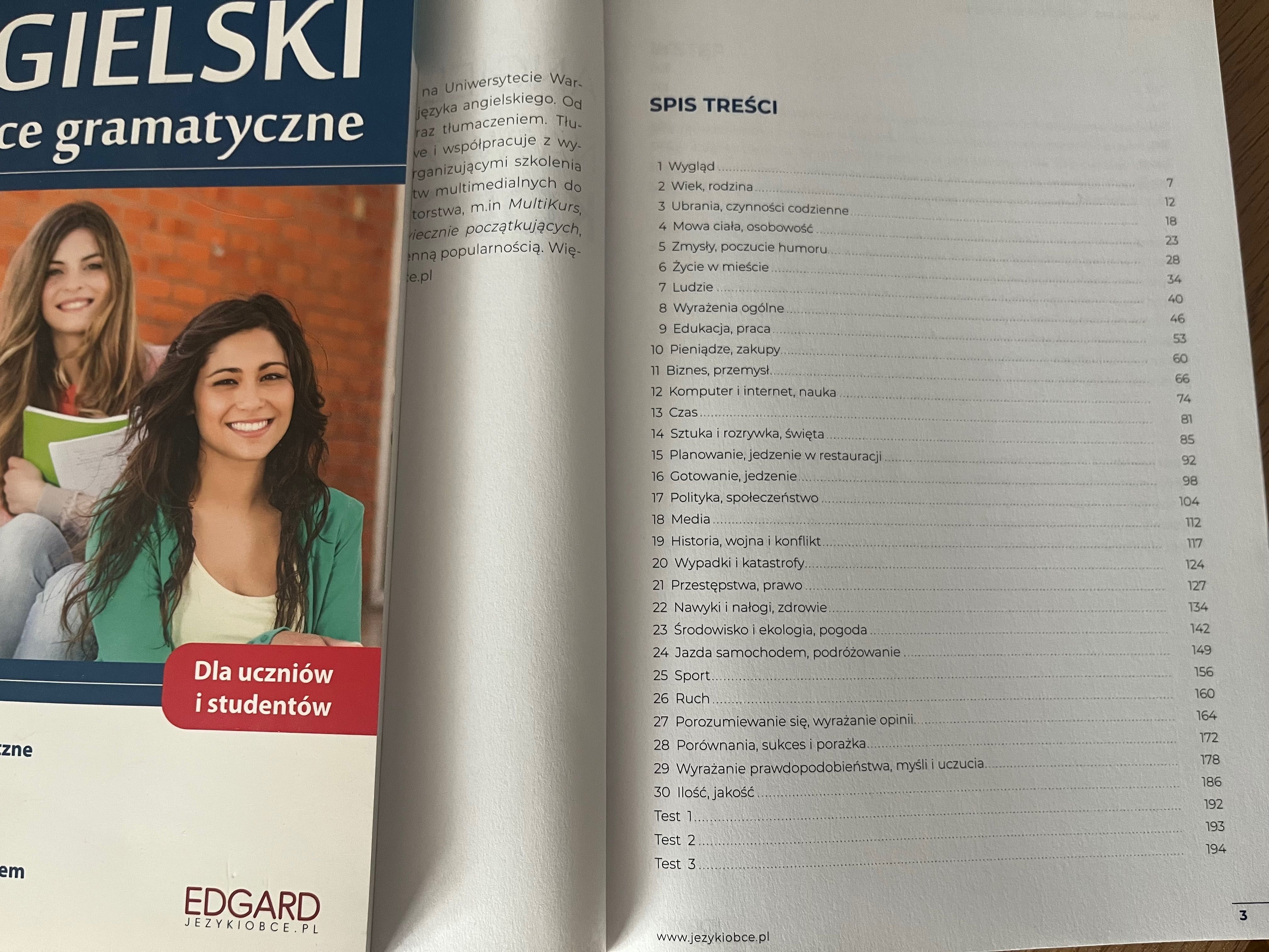 Angielski kolokacje (B1-B2) oraz tablice gramatyczne