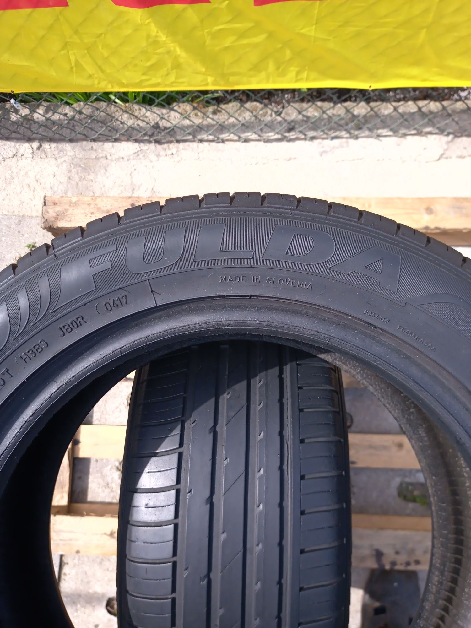 2 X Opony Letnie 215/55 R16 Fulda