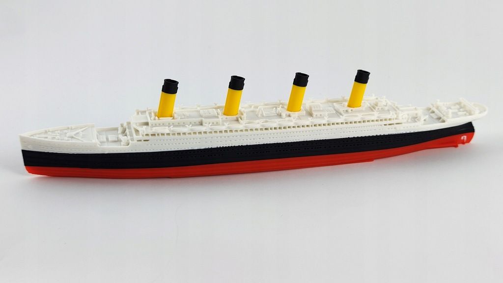 RMS Olympic – Model 3D - 269mm (Skala 1:1000) - metalowe wstawki