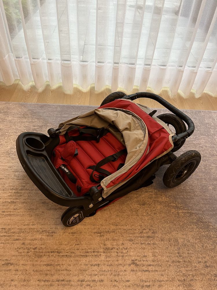 Baby Jogger City Mini GT Czerwony stan bardzo dobry