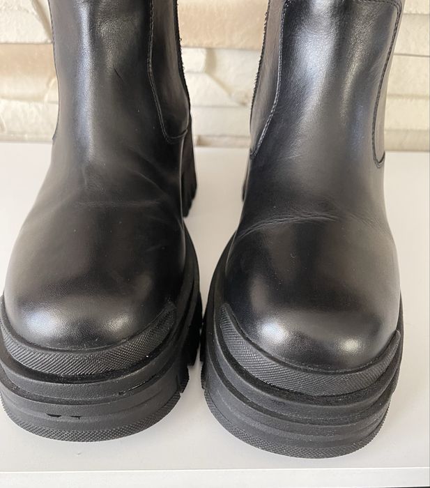 Kozaki skórzane BADURA NOWE rozmiar 38