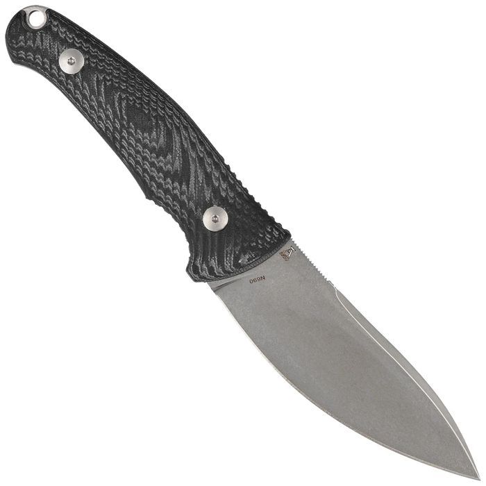 Nóż Viper Nordlys Black Suretouch, Stonewashed N690 by Jens Ansø
