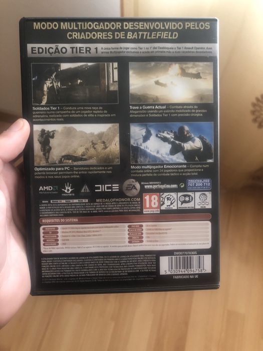 Jogo medal of honor edição tier 1