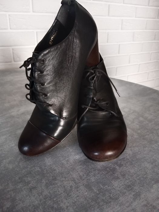 Ботинки кожа осень-весна