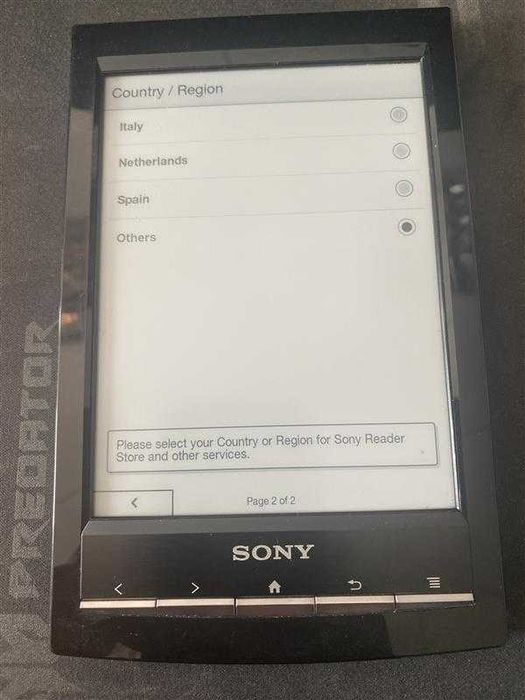 Електронна книга Sony PRS-T1
