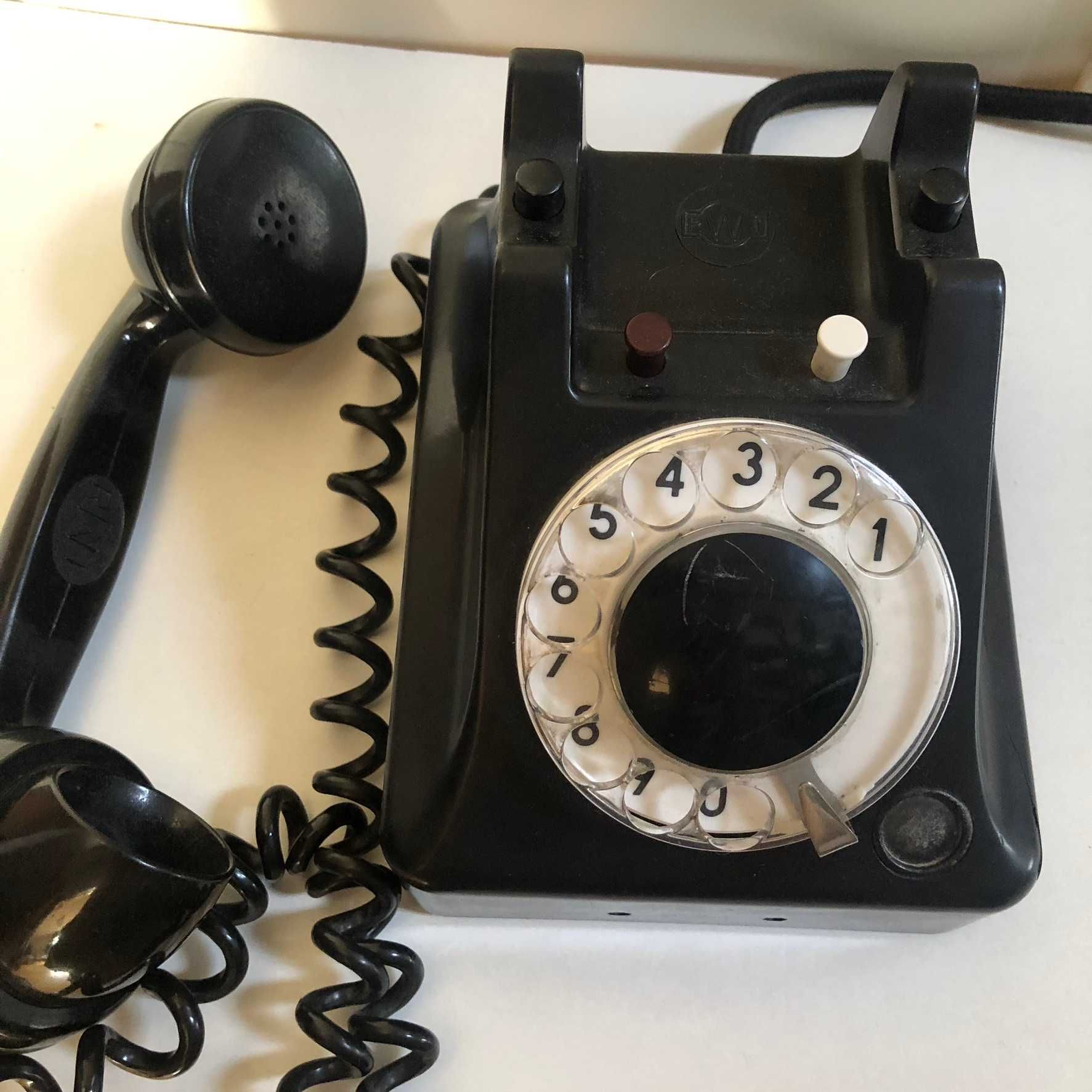 Polski telefon RWT 1969 uszkodzony sekretarsko - dyrektorski Prl