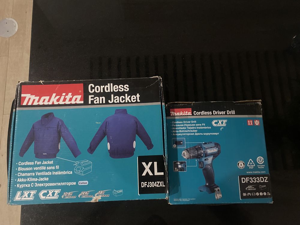 Conjunto makita DF333DZ - DFJ304ZXL tudo novo!