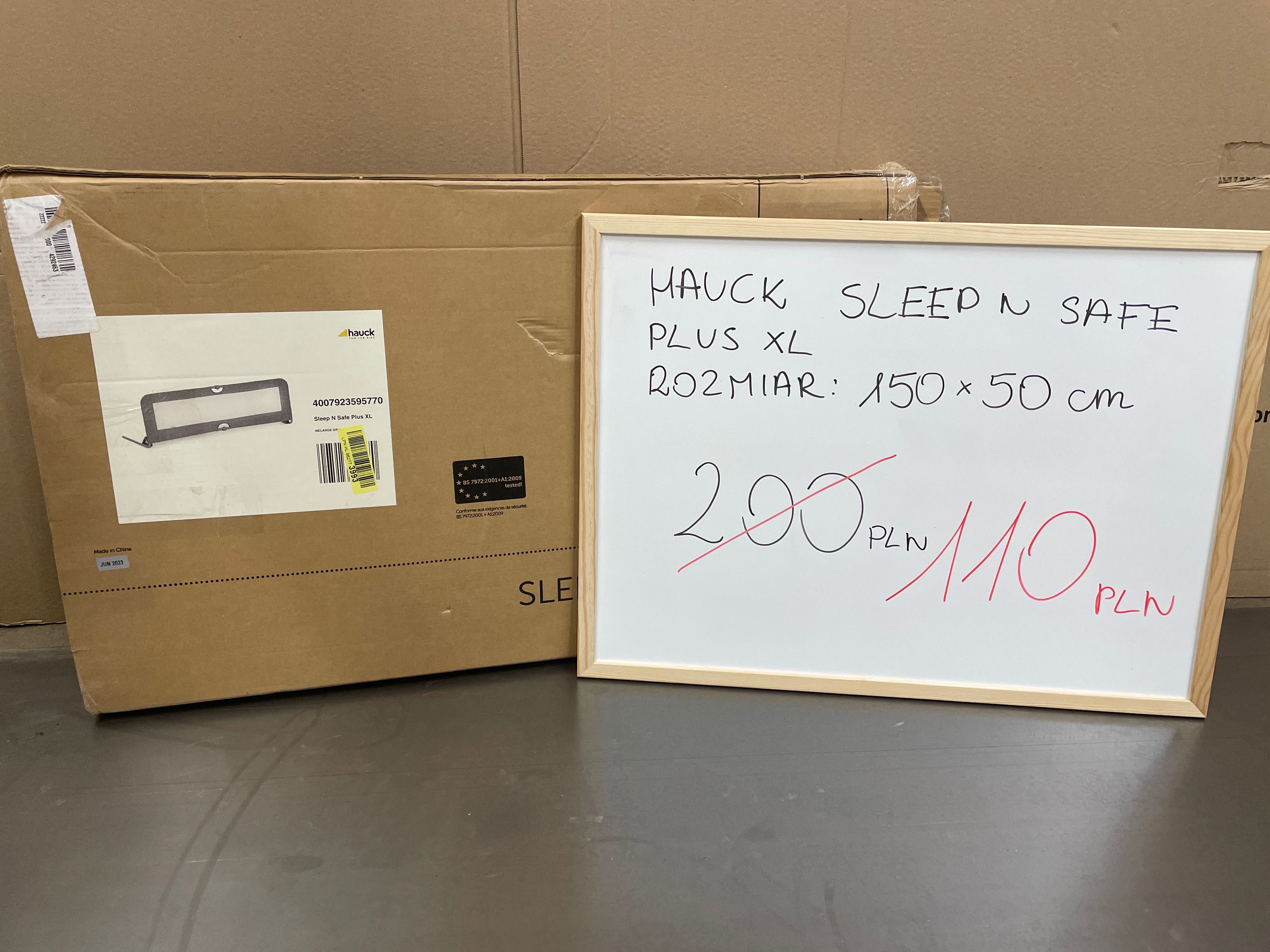 Hauck Sleep 'N Safe Plus Xl Barierka Do Łóżka 150
