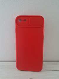 Camshield Soft do Iphone 7/8/SE 2020/SE 2022 Czerwony