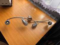 Lampa kinkiet 4 punkty z żarówkami