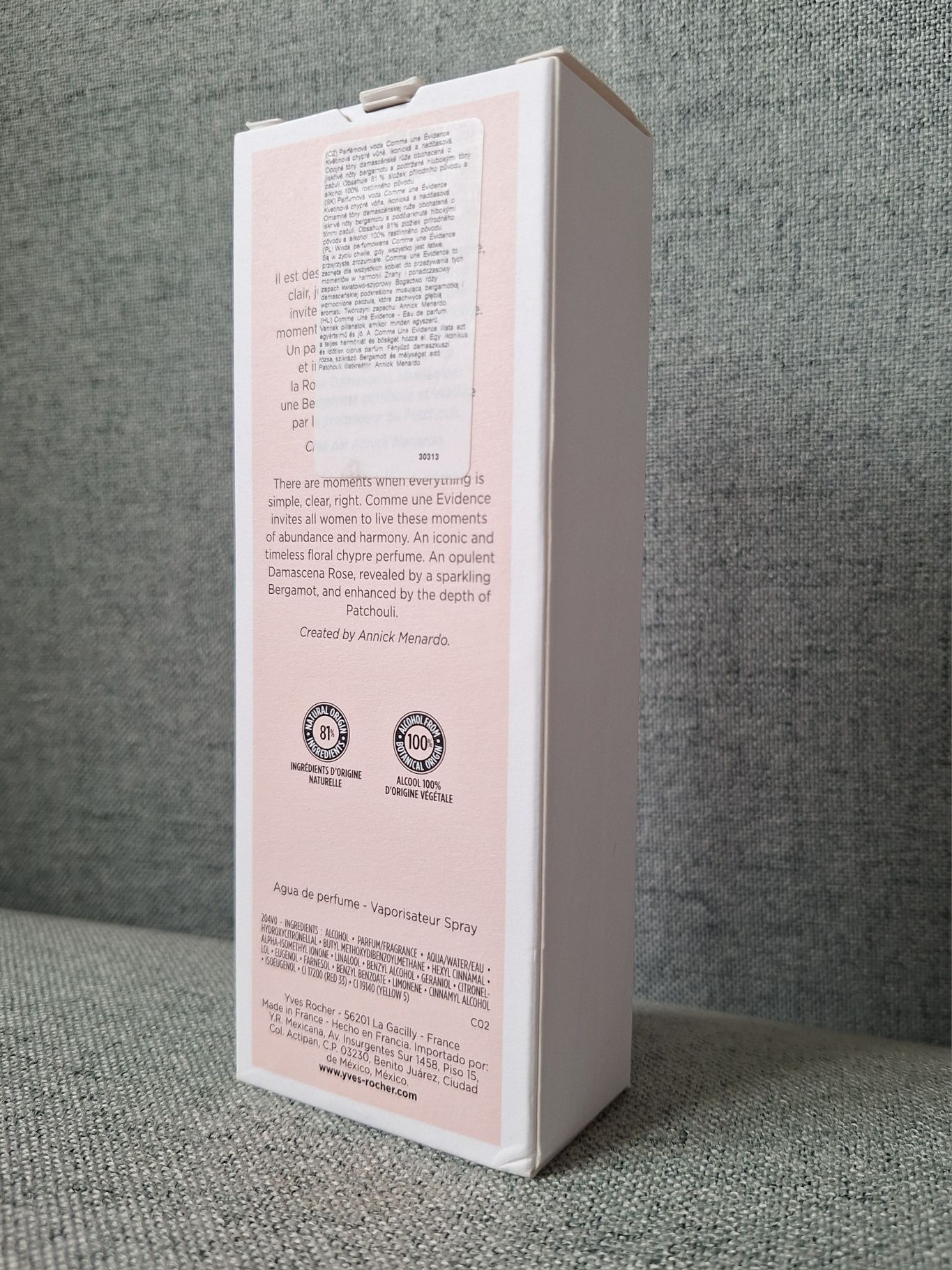 Comme Une Evidence Yves Rocher EDP woda perfumowana 100 ml nowa