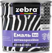 Фарба зелена 2л,  ZEBRA 3 в 1 серія НОВА