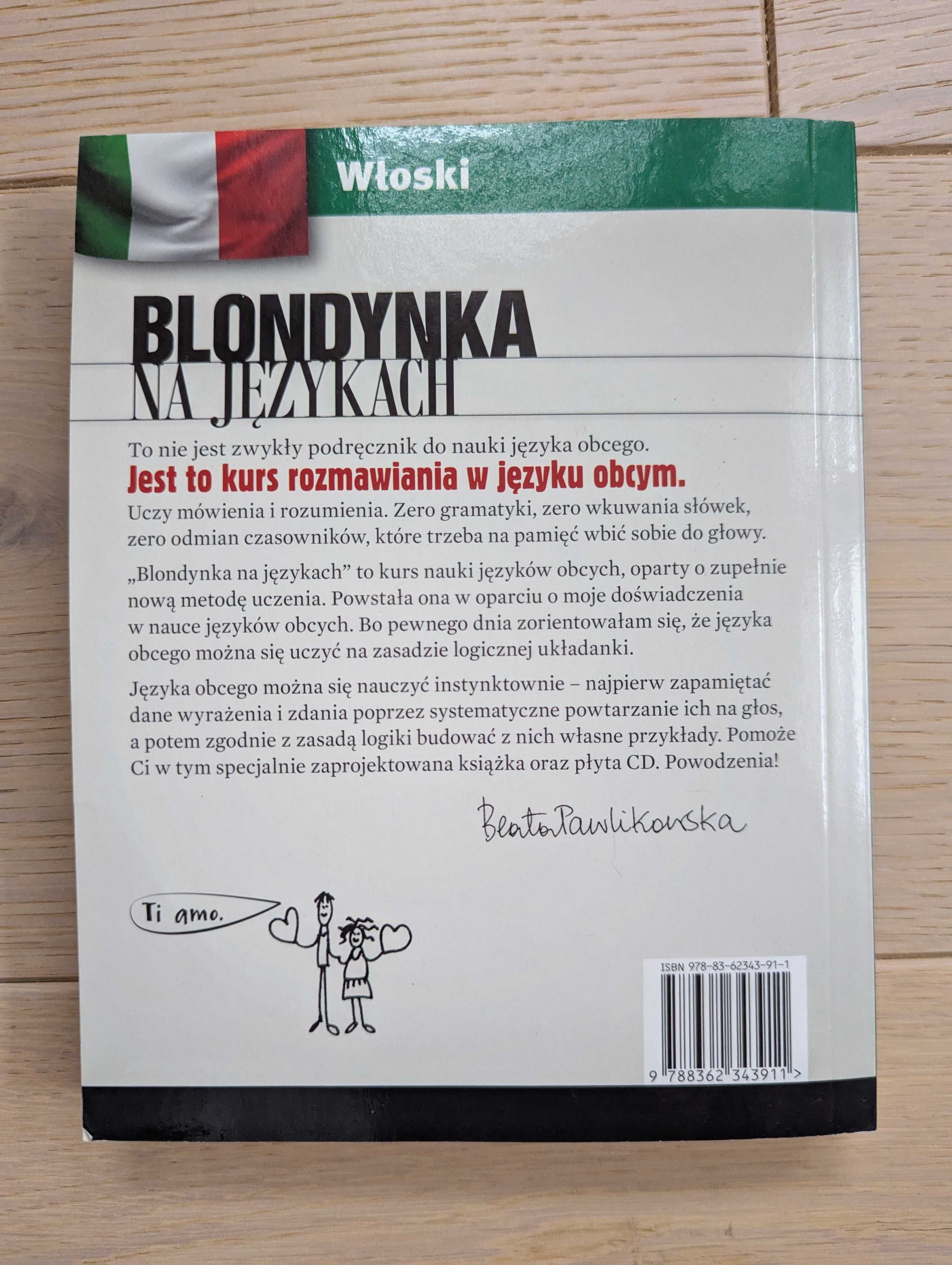 Blondynka na języka WŁOSKI kurs językowy Beata Pawlikowska