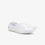 Кожаные белые кеды Lacoste (37р. 24см.)