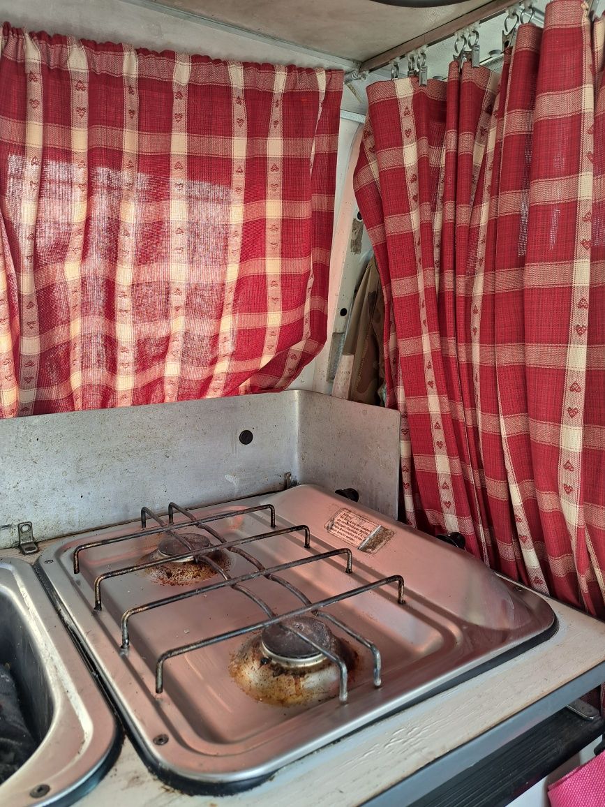Kamper Kampervan kamperwan  kamper ford Transit 1992 2.5 diesel zabudo