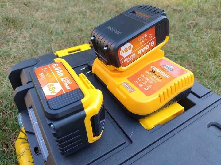 Zestaw 3 w 1 - walizka - klucz udarowy - kątówka akumulatorowa NOWE