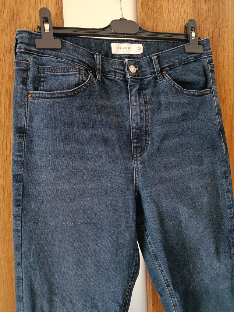 Jeansy topshop jamie W32 L30