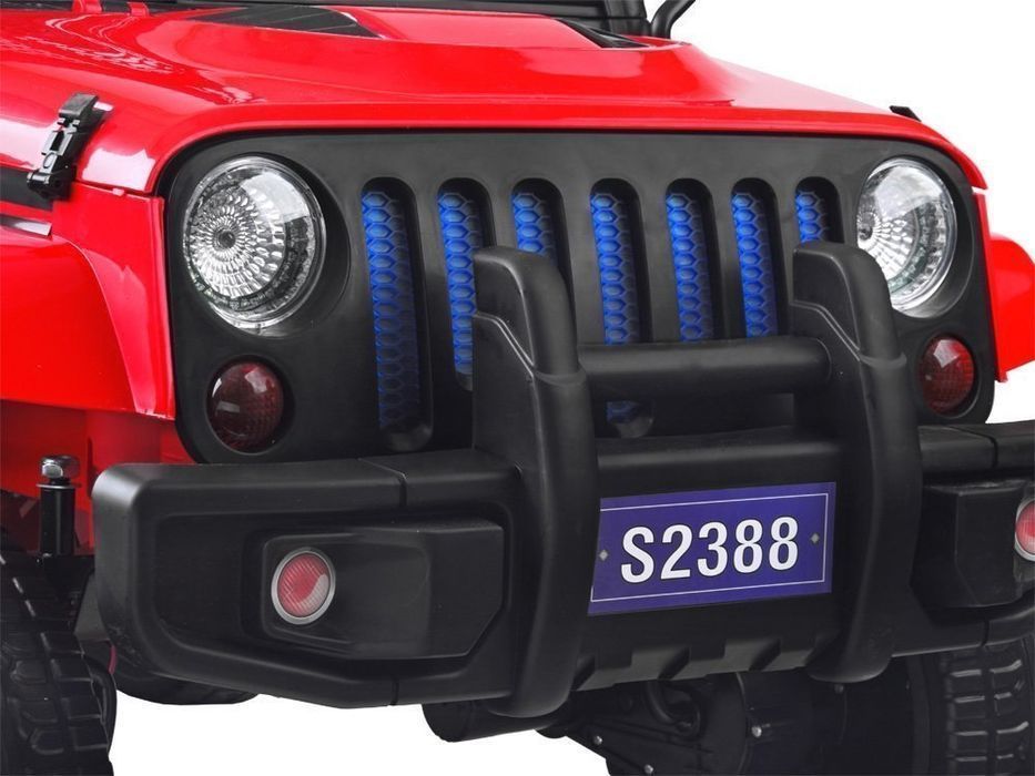 Jeep Dla Dzieci 4X4 Gumowe Koła Eva Pilot 2388