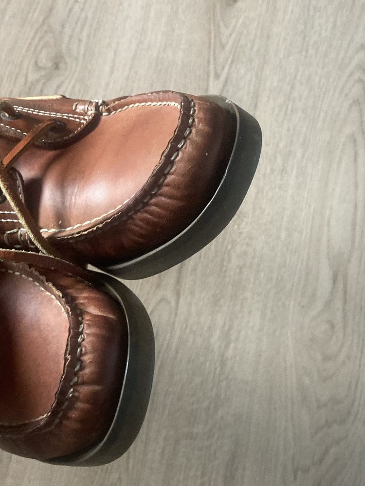 Camel active топсайдери 40 41 25.5 кожа timberland