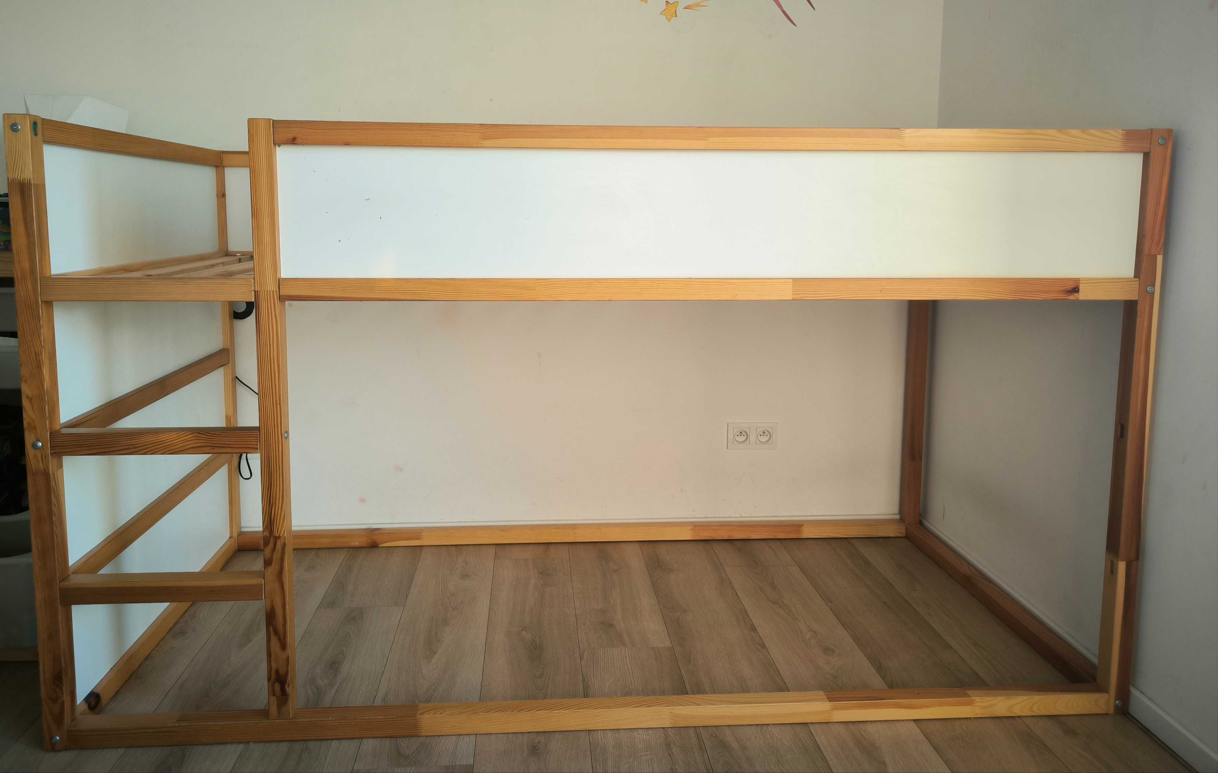 Łóżko dwustronne Kura Ikea