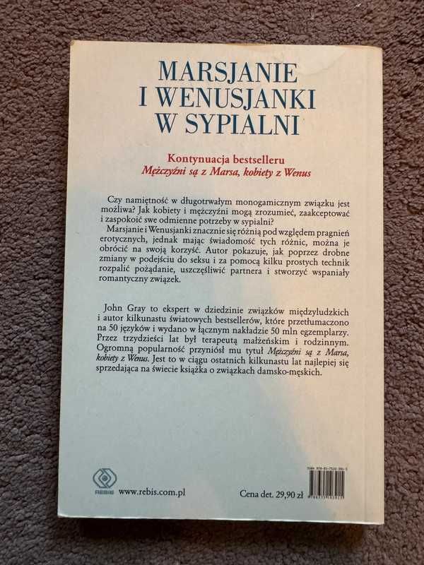 John Gray marsjanie i wenusjanki w sypialni