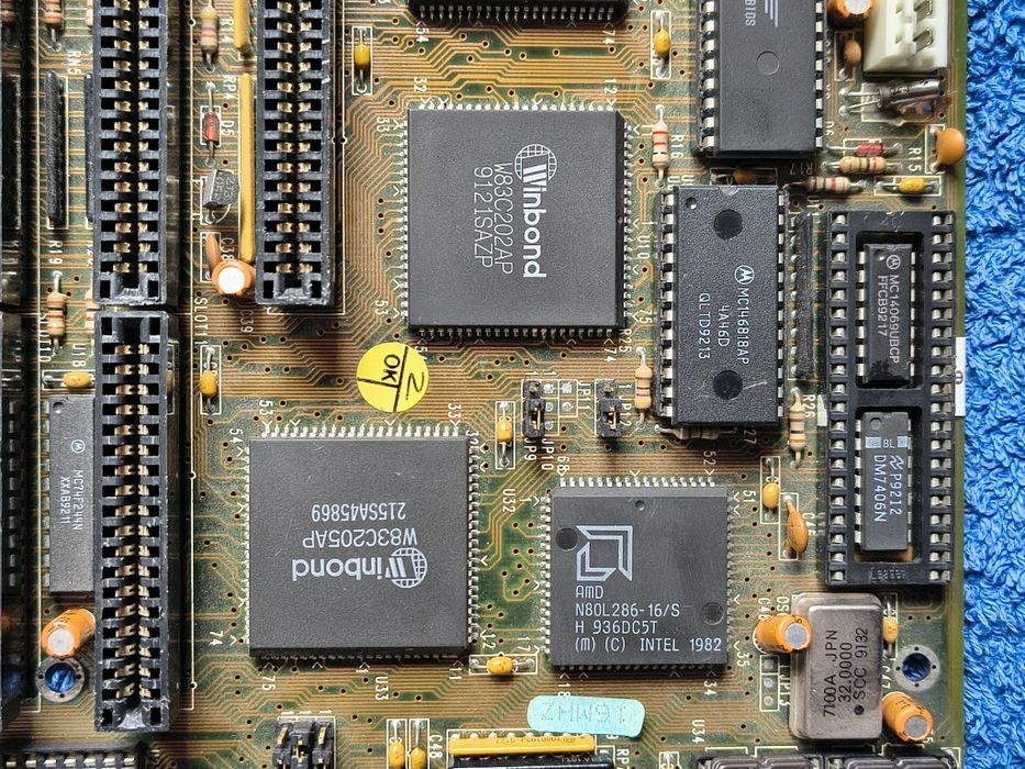 Headland Amd 286 +Amd 287 Материнка