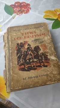 Książka z 1945r bitwa pod Raszynem