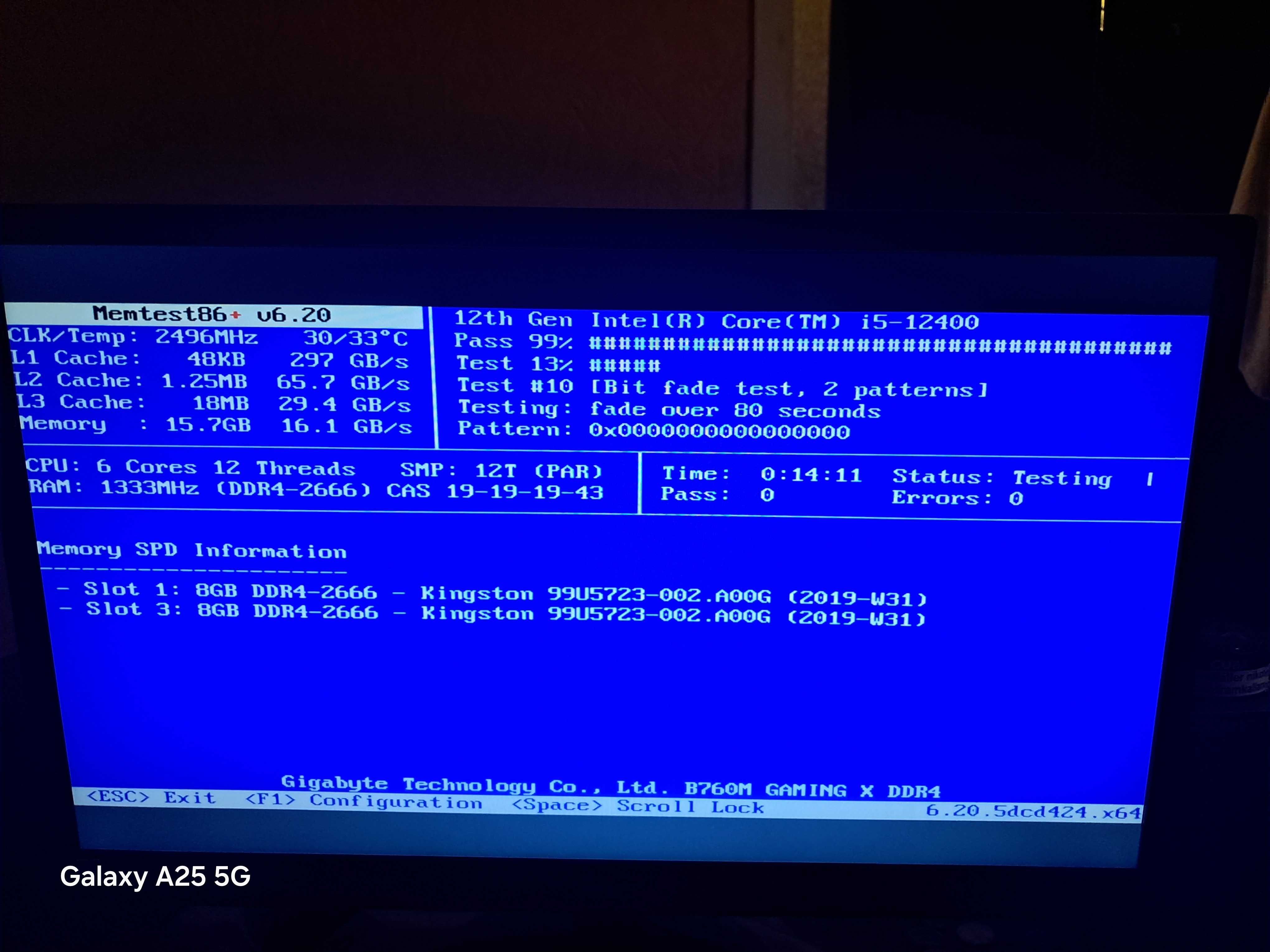 Продам оперативну память DDR4 Kingston 16gb.