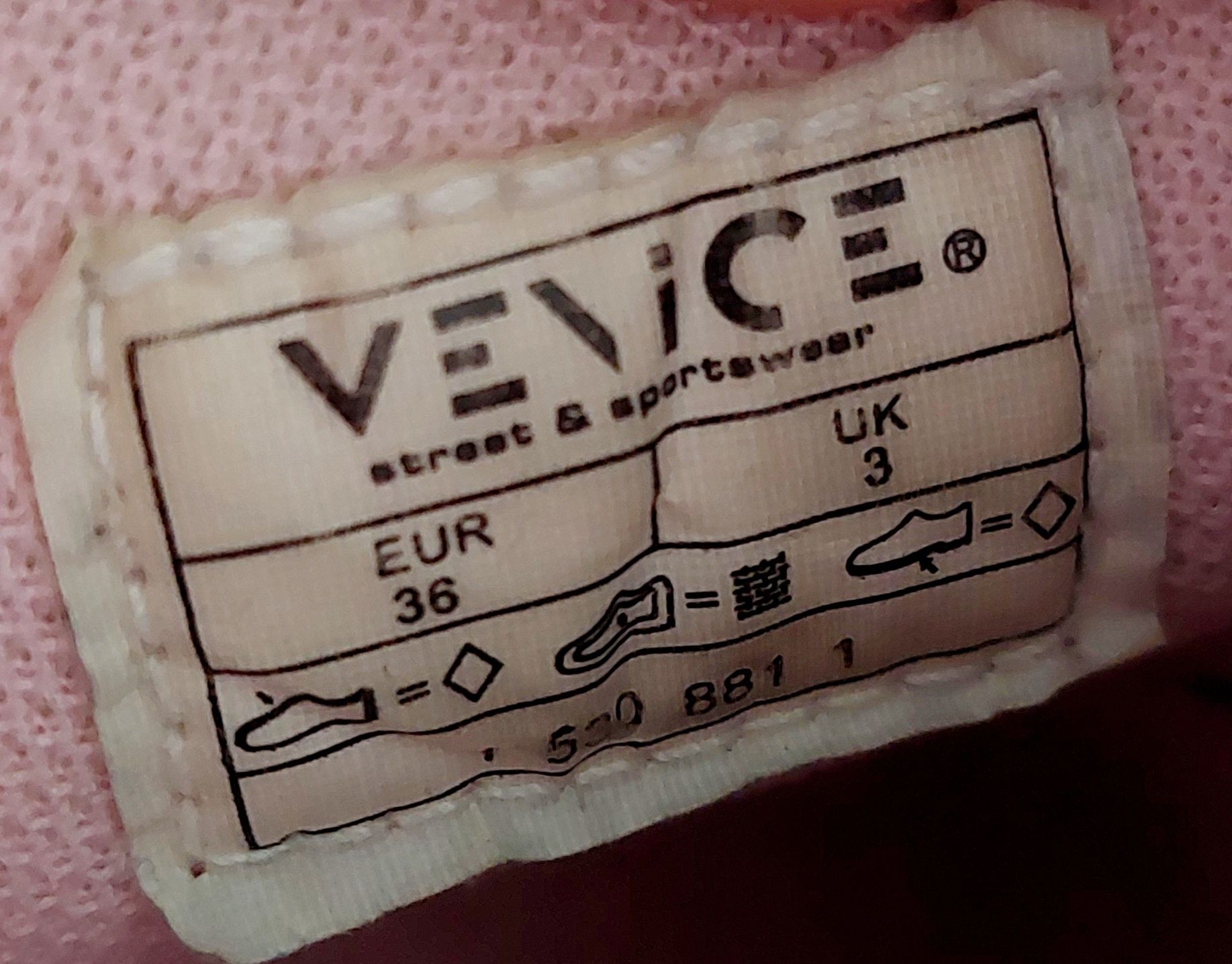 Buty dziewczęce Venice za kostkę,  rozm.  36