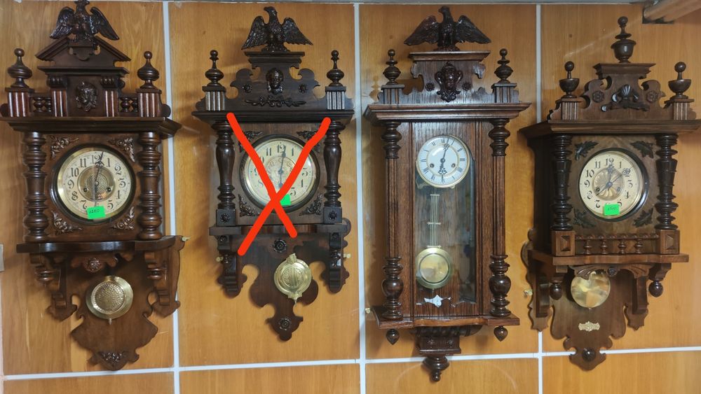 Zegar(y) Wiszący Gustaw Becker. Po Renowacji