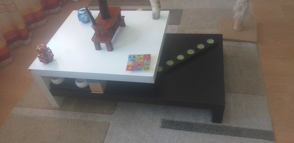 Mesa de centro Sala teca/carvalho Maciça