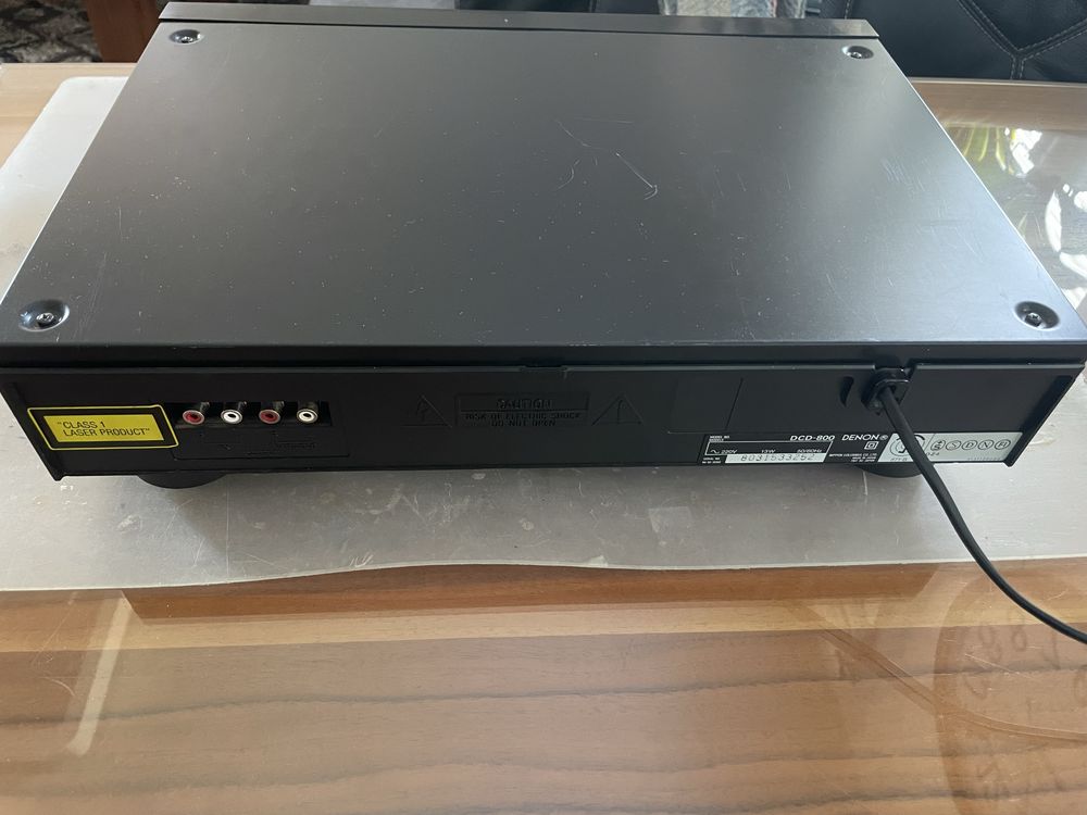 Odtwarzacz CD Denon DCD-800, DAC PCM56 z problemem odtwarzania