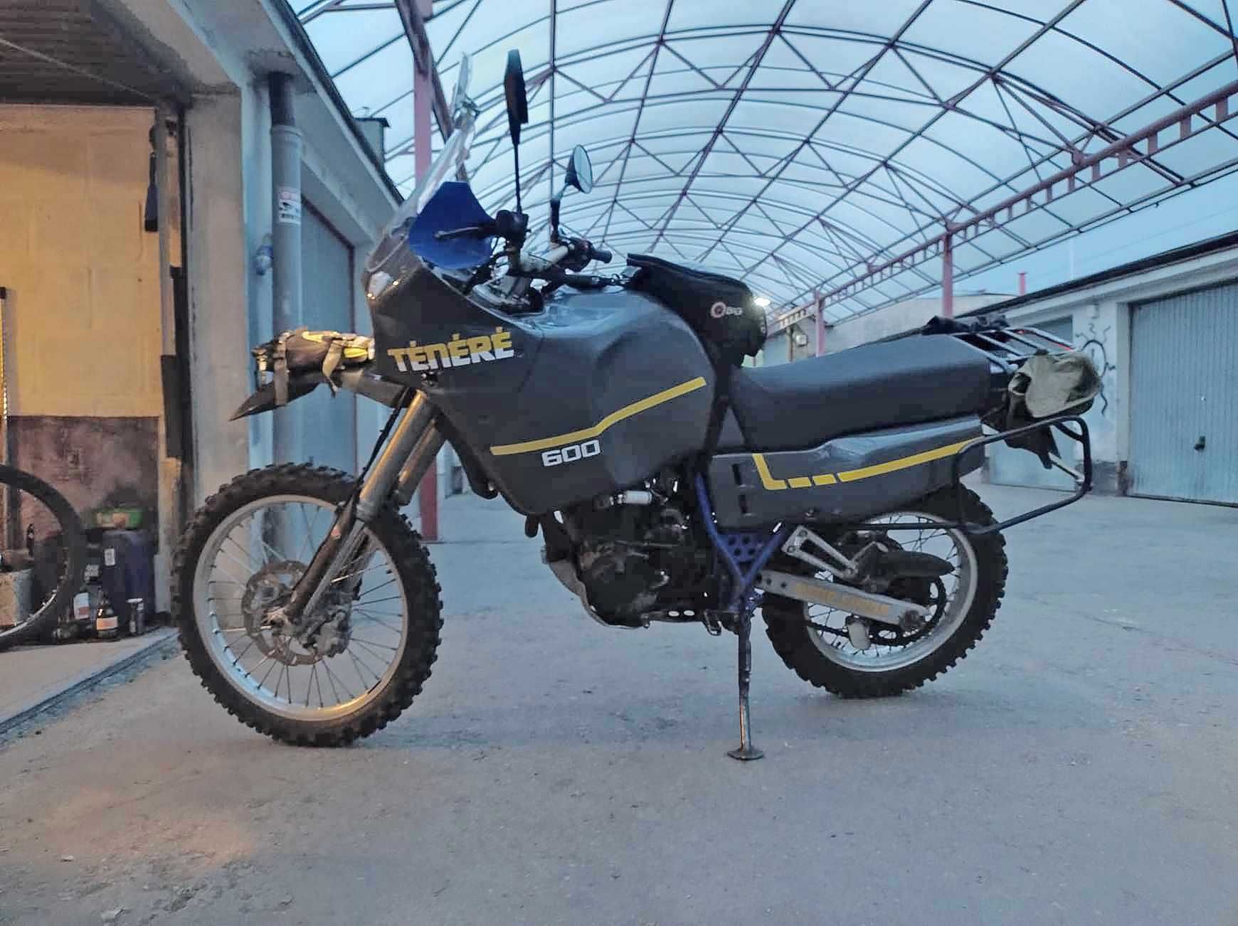 Yamaha XT 600 3aj Tenere 1990 Zawias KTM + Ohlins