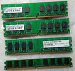 Оперативная память DDR2/1GB-2GB/800Mhz, Intel-AMD