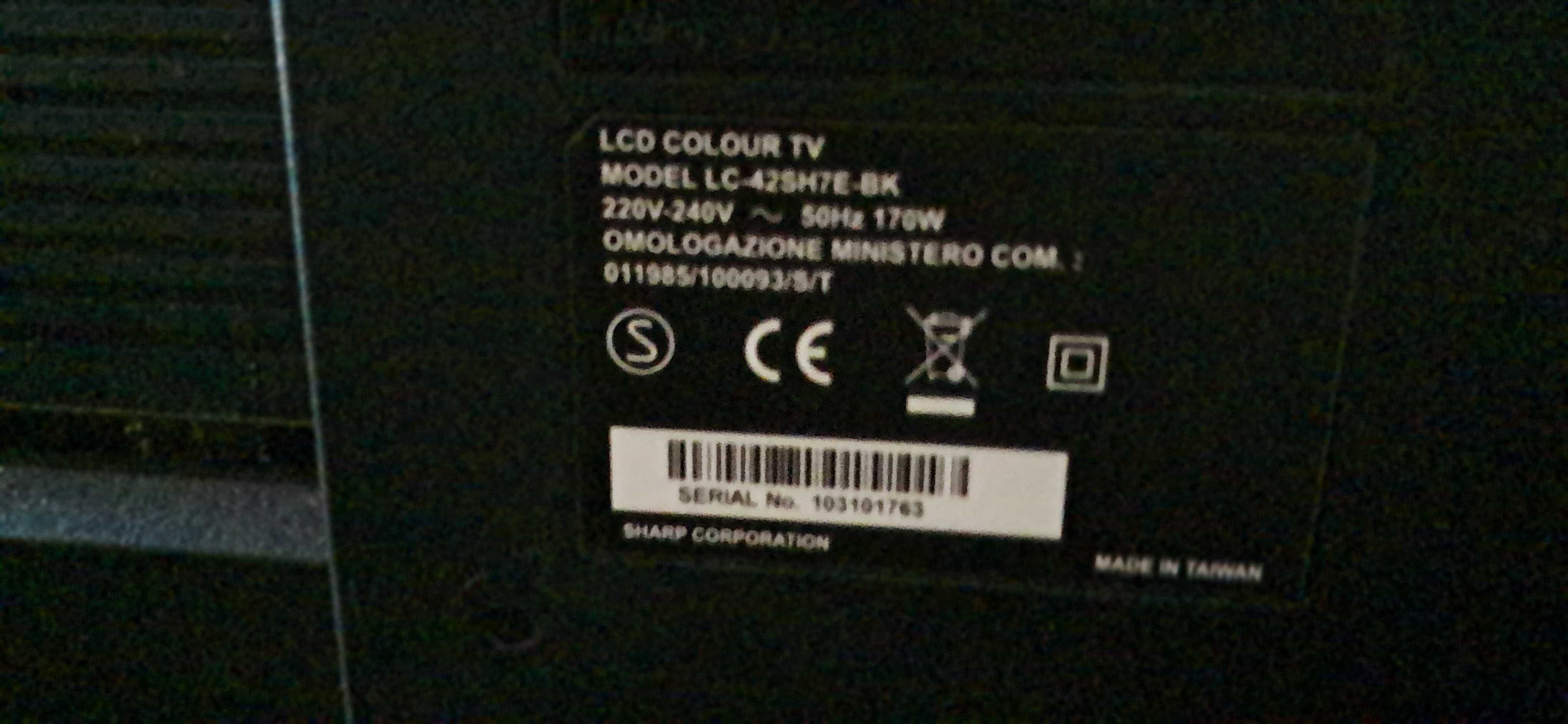 Telewizor LCD Sharp 42 cale z pilotem Warszawa Ursus możliwy transport