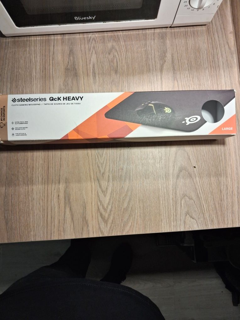 Podkładka pod myszkę SteelSeries QcK Heavy Large