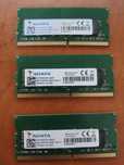 3 sztuki Pamięć RAM do Laptopa ADATA 8GB DDR4 2400MHz 1.2V