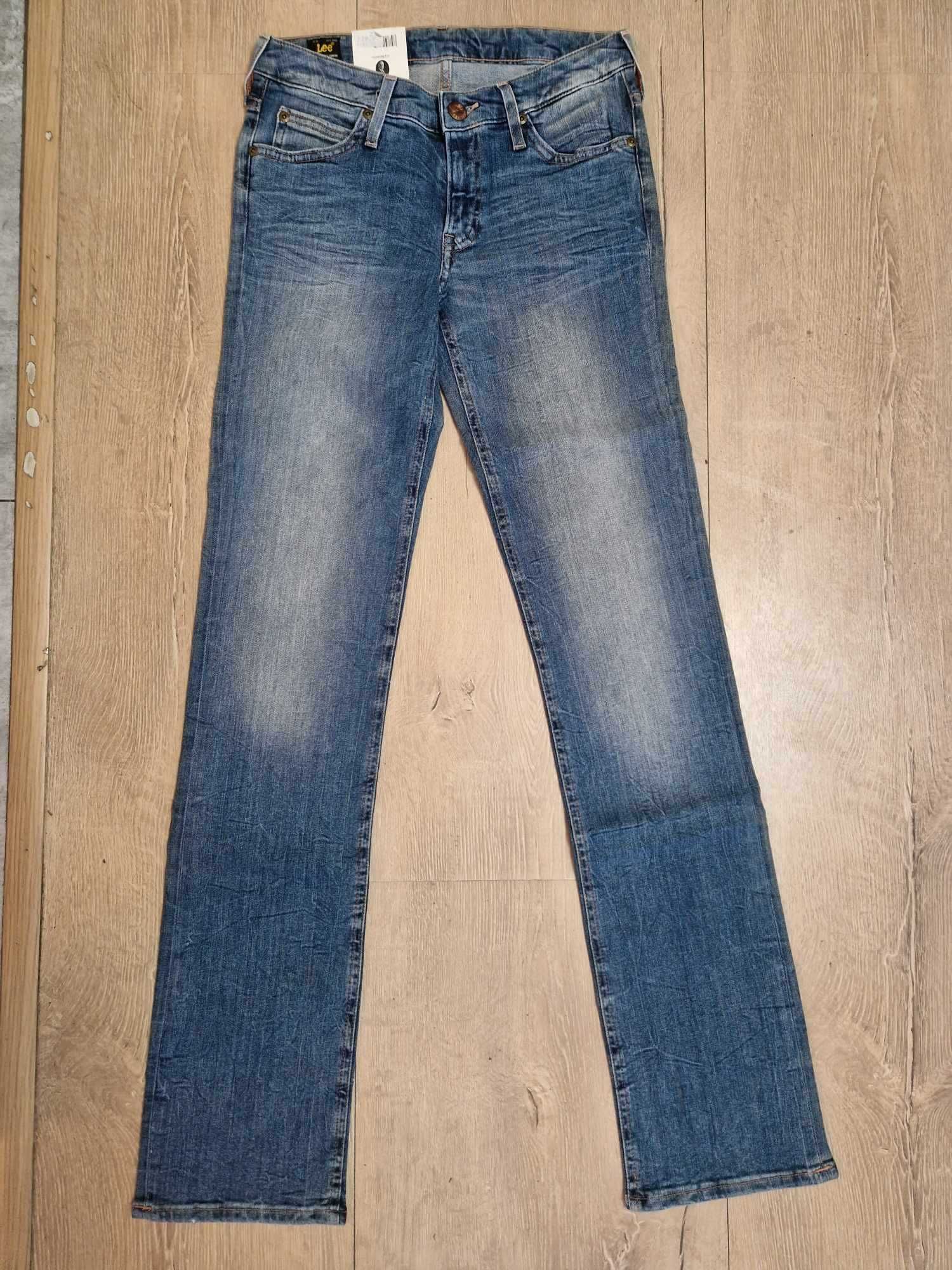 Nowe damskie spodnie jeansowe LEE Marlin rozmiar W26 L31