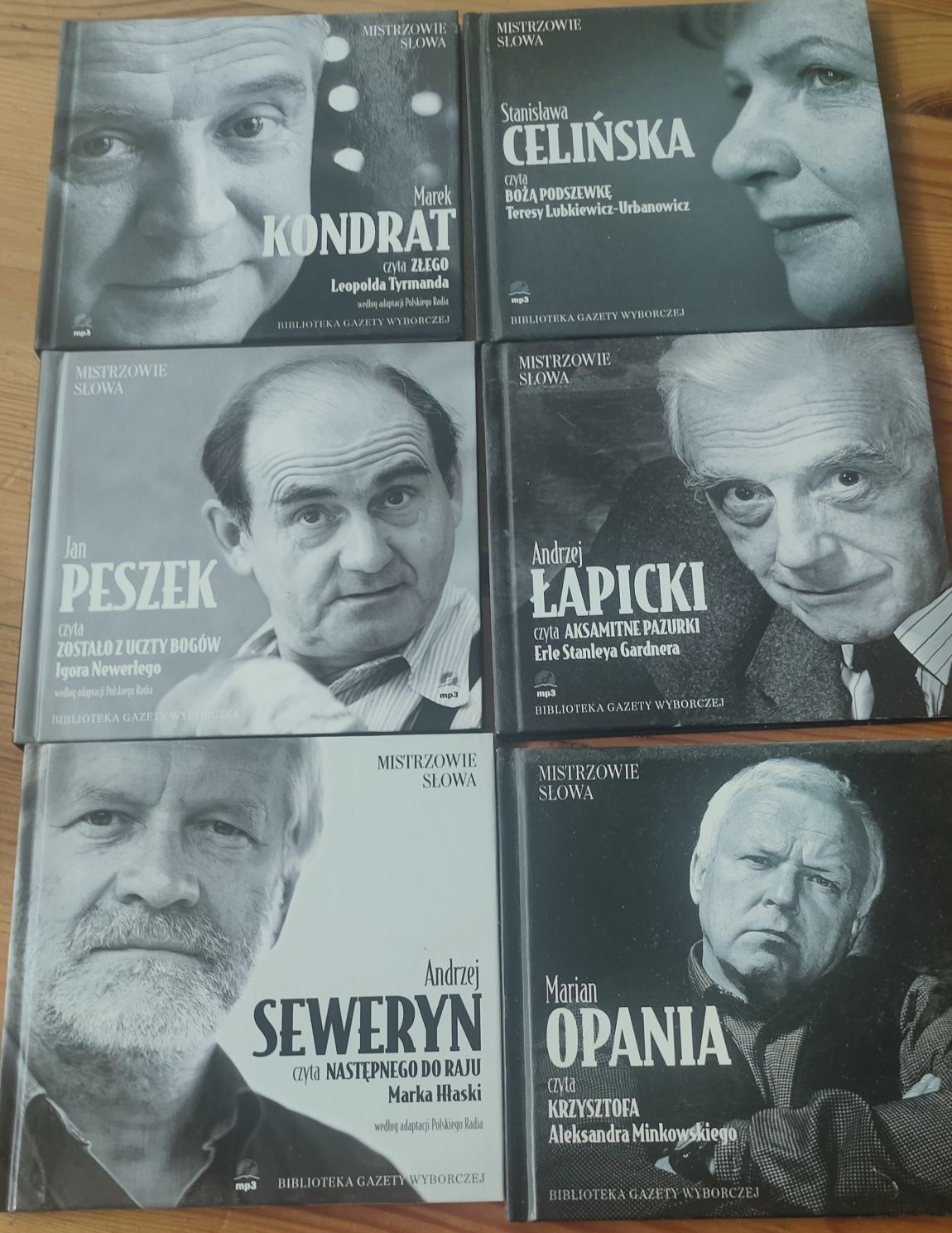 Audiobooki z serii MISTRZOWIE SŁOWA 14szt. Format mp3