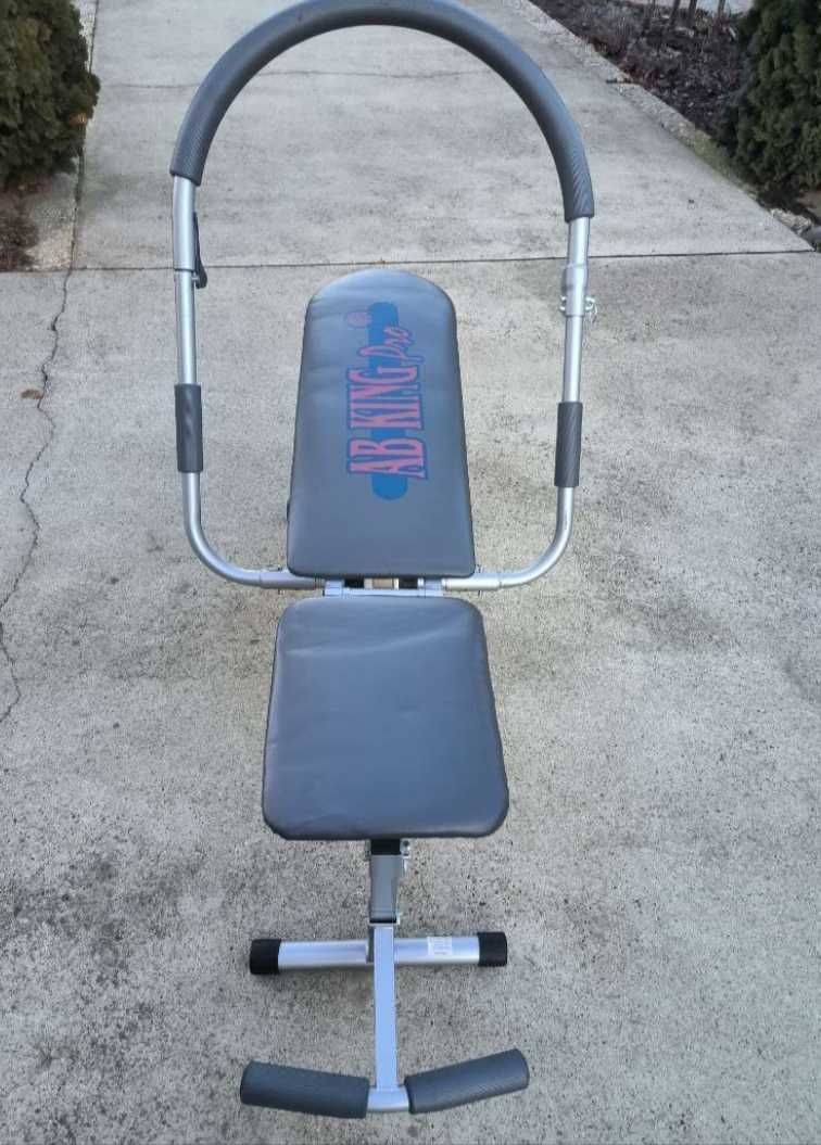 Banco Ginástica - Musculação e Abdominais - Ab King Pro, c/novo
