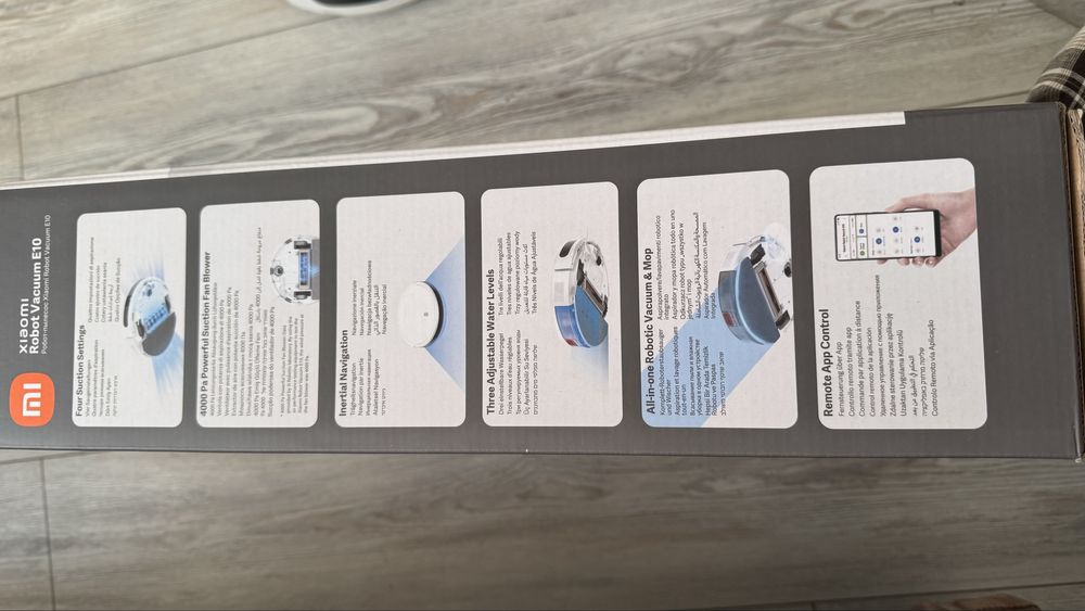 XIAOMI Robot Vacuum E10 Робот-пилосос Xiaomi Robot Vacuum E10