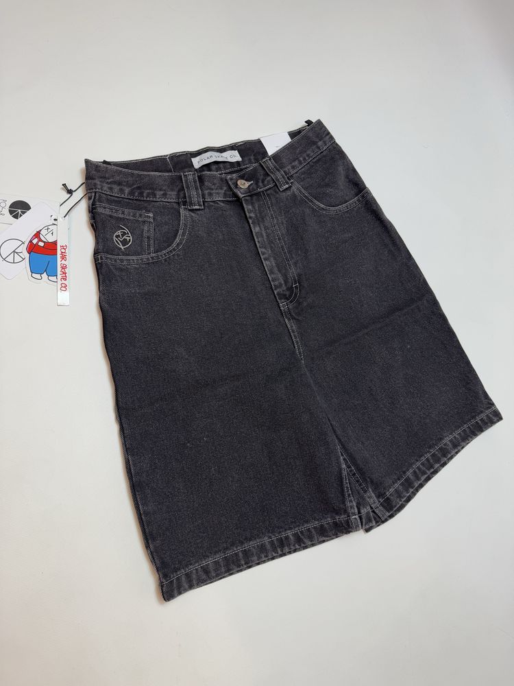 Шорти Polar Big Boy Silver black New logo (M)